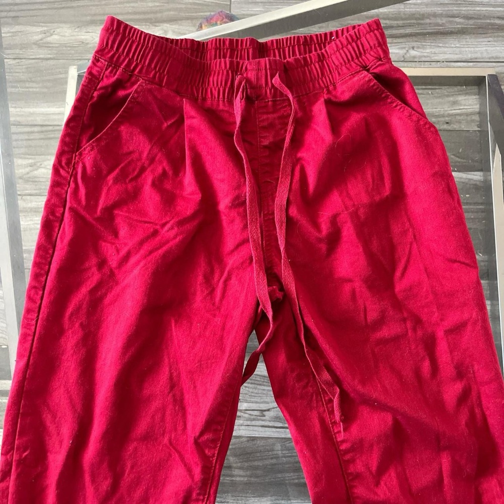VIP Women's High Rise Jeans - Red - Picture 3 of 3